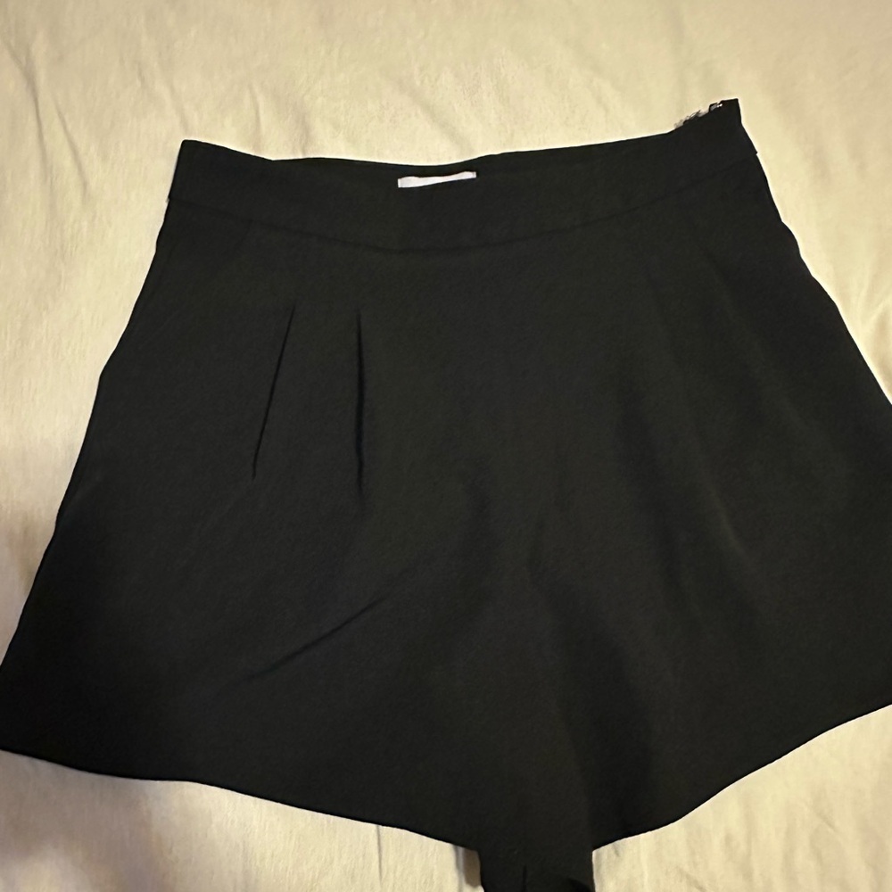 Topshop Black High Waist Women's Shorts
